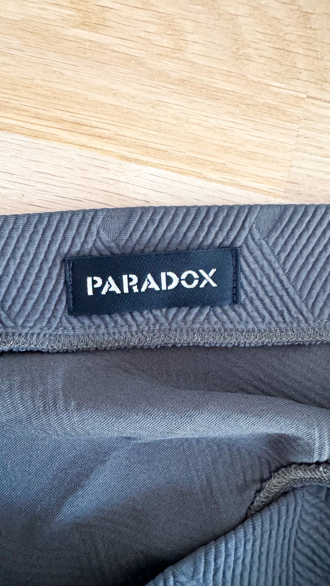 Robe évasée texturée col V T2 - Paradox
