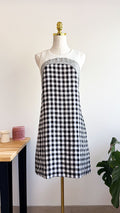 Robe bicolore lin vichy 40 - Sinequanone