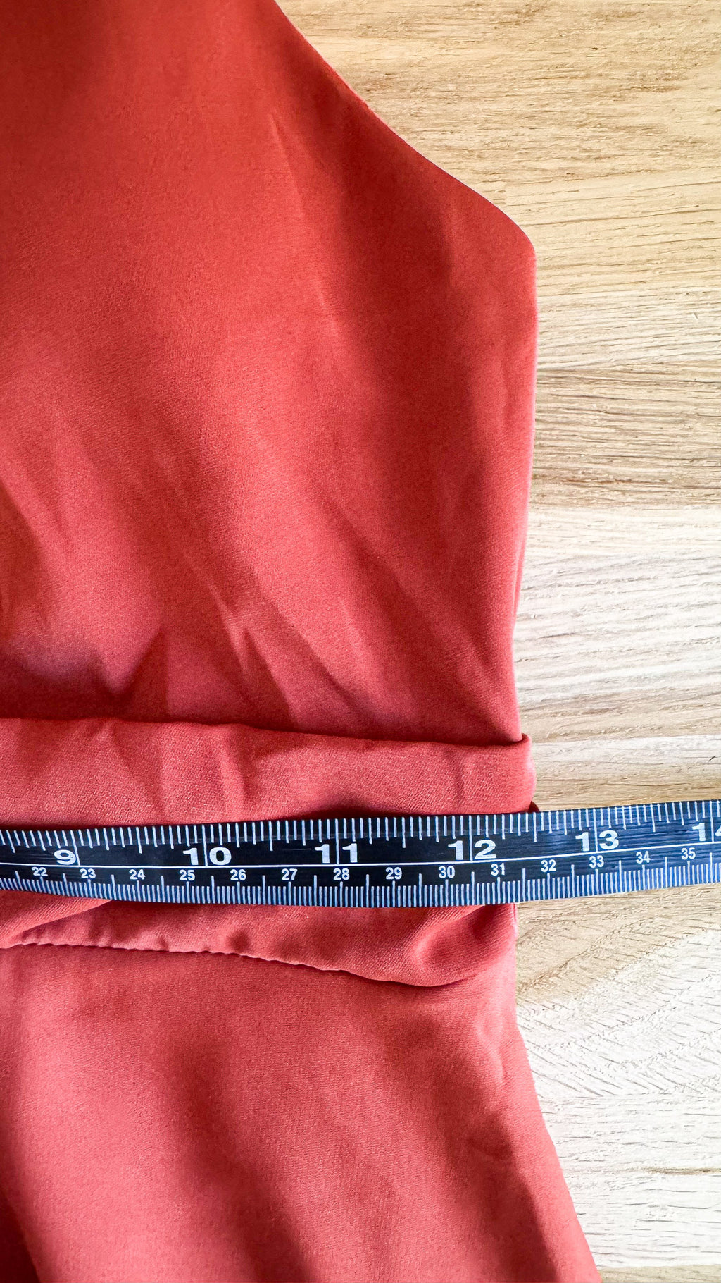 Robe longue soirée terracotta SHEIN Belle Taille XS cocktail neuve étiquette