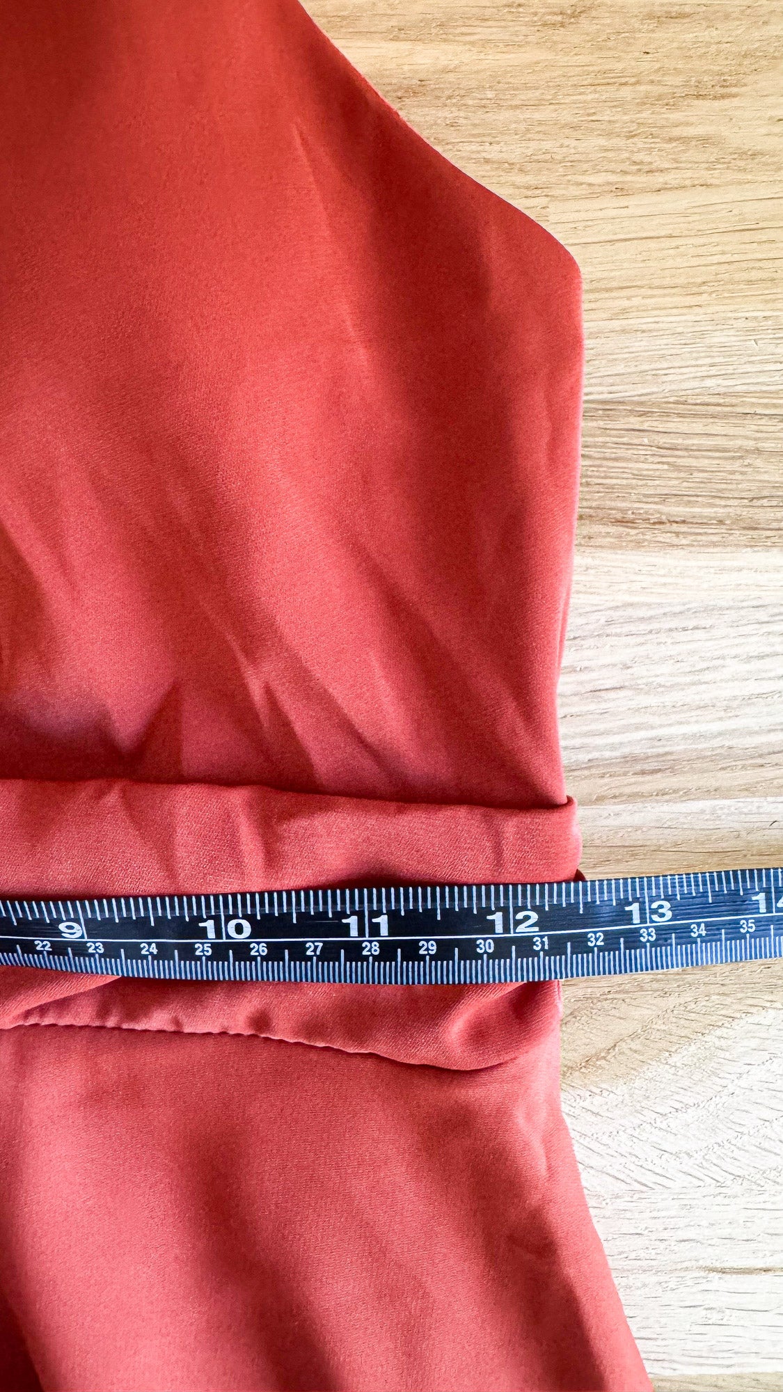 Robe longue soirée terracotta SHEIN Belle Taille XS cocktail neuve étiquette