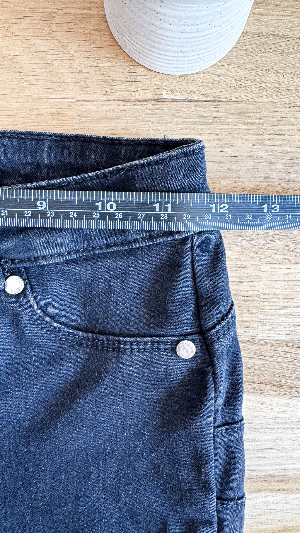 Jean skinny push up noir W24 (34) - FB Sister