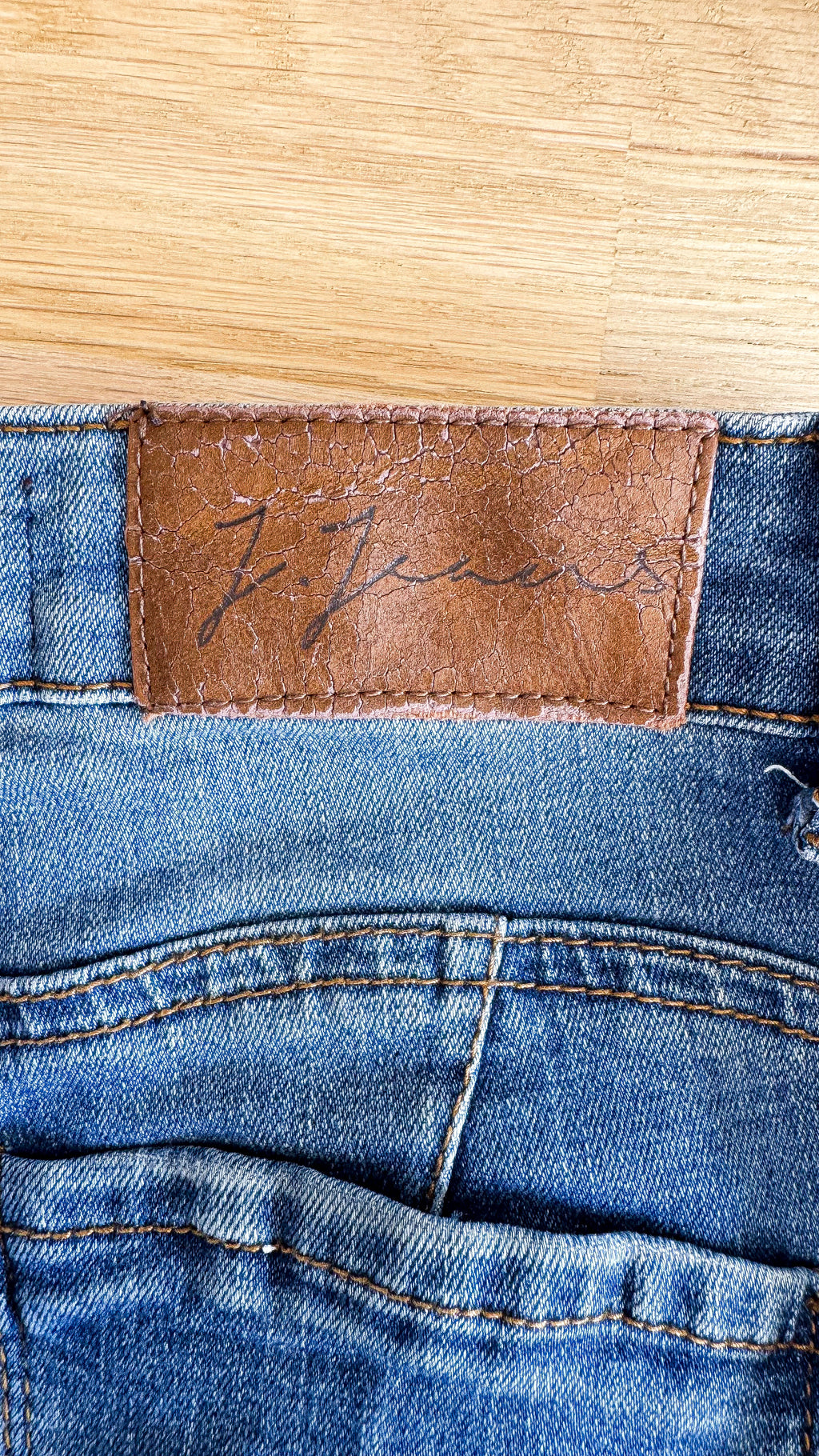 Jean skinny bleu délavé destroy 32 - J.Jeans