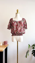 Blouse Cache Cache Bloheaven rouge T40 neuve étiquette