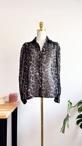 Blouse Morgan léopard T40 neuve étiquette