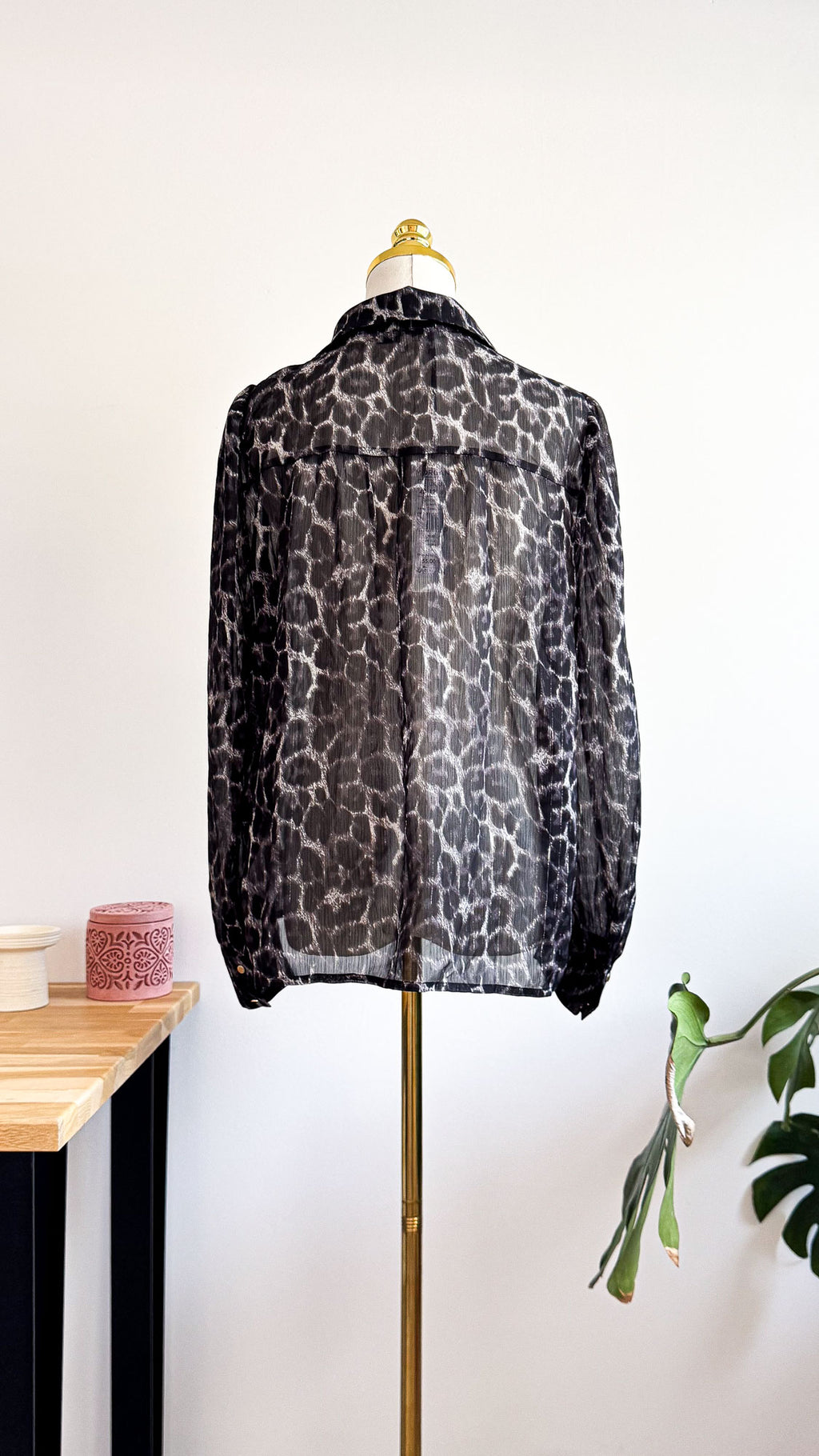 Blouse Morgan léopard T40 neuve étiquette