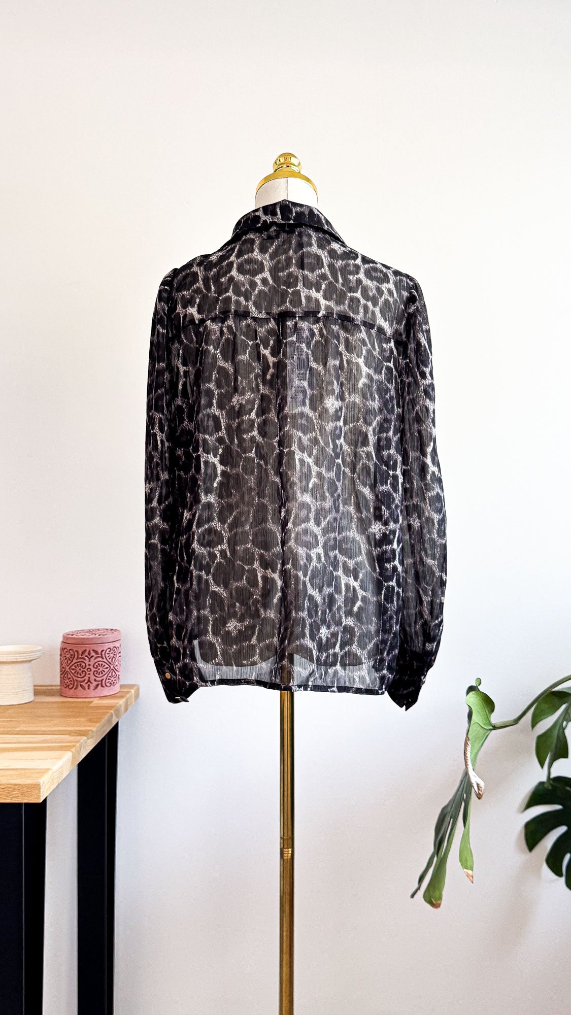 Blouse Morgan léopard T40 neuve étiquette