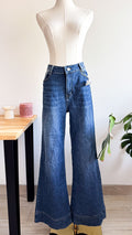 Jean flare taille haute neuf étiquette 40 - Foly Rose