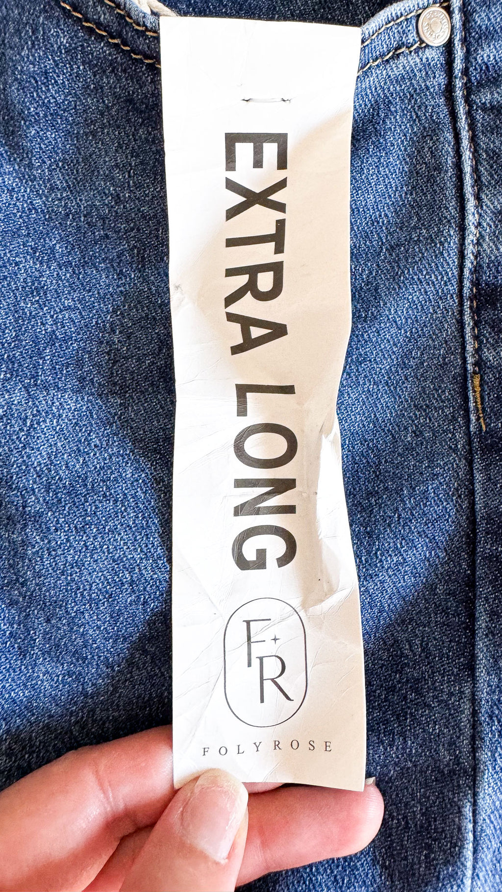 Jean flare taille haute neuf étiquette 40 - Foly Rose