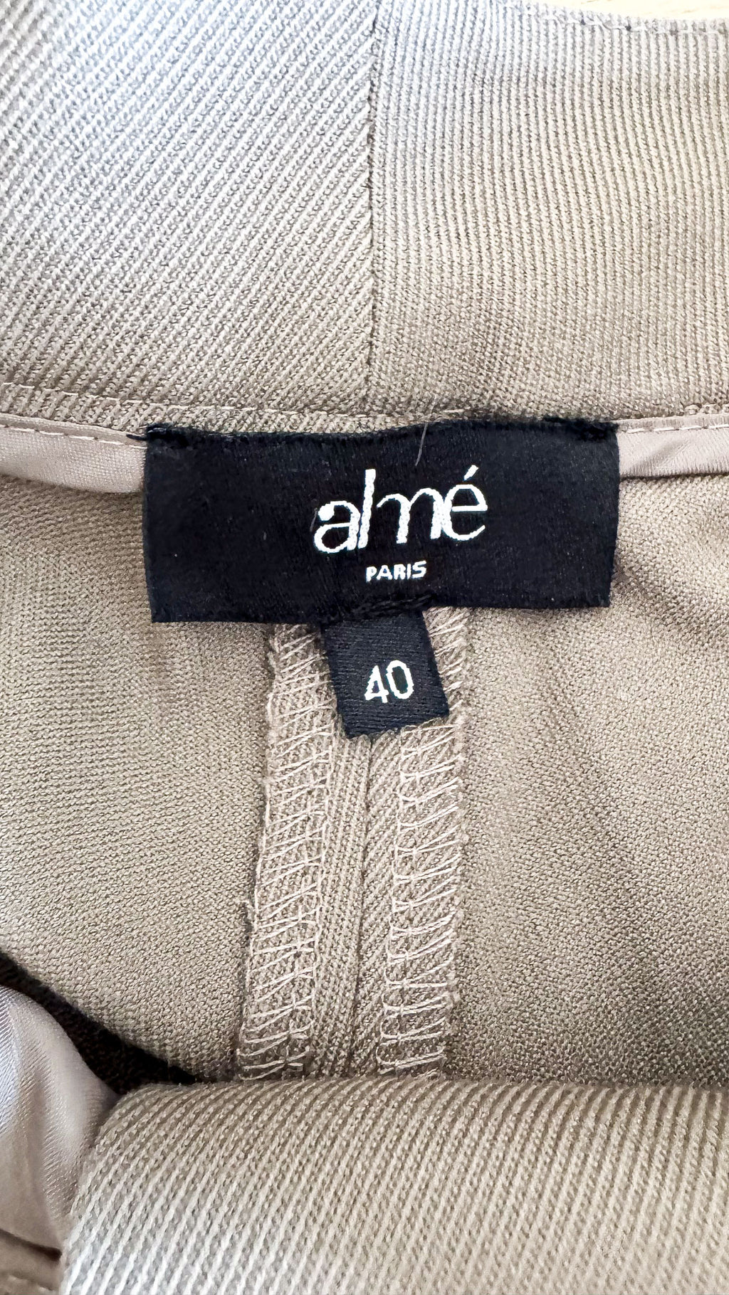Pantalon large taille haute neuf 40 - Almé Paris
