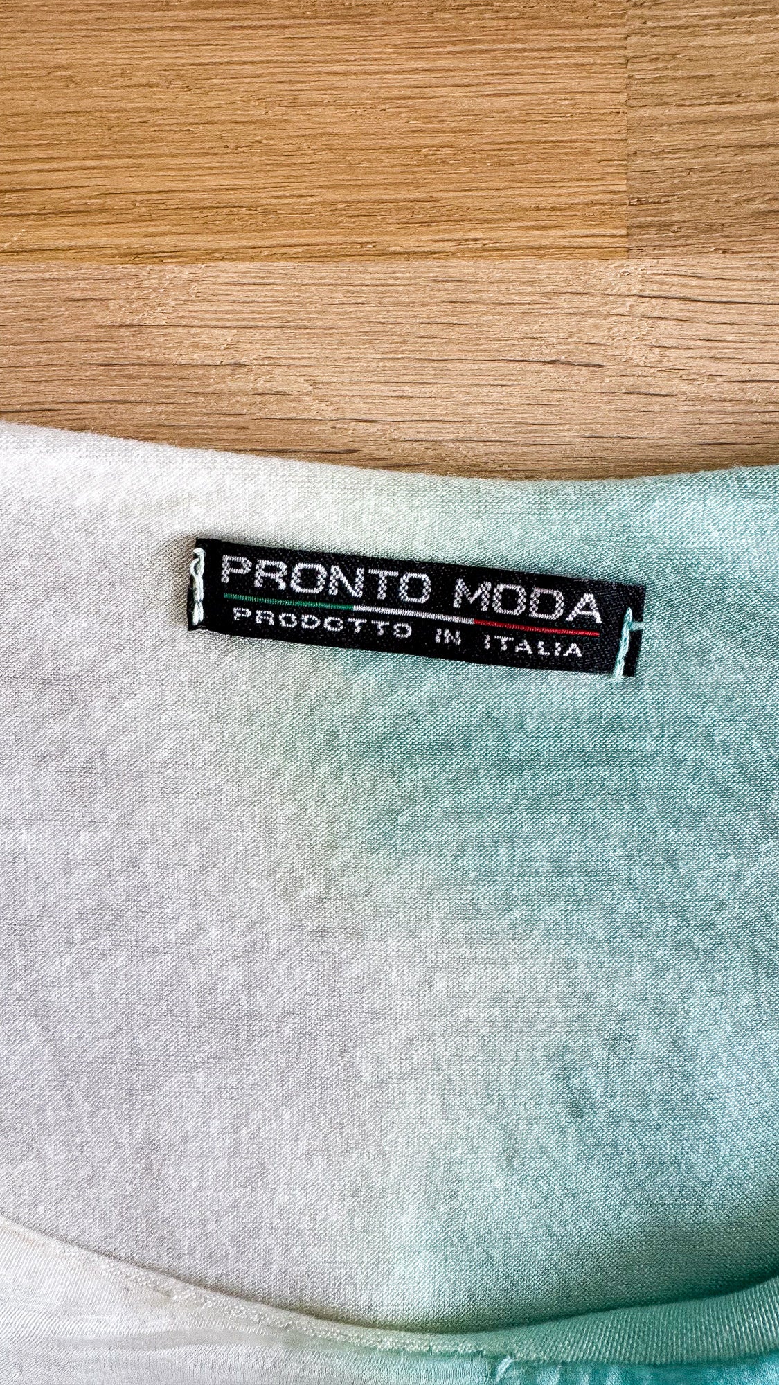 Robe tunique tie-dye soie viscose M - Pronto Moda