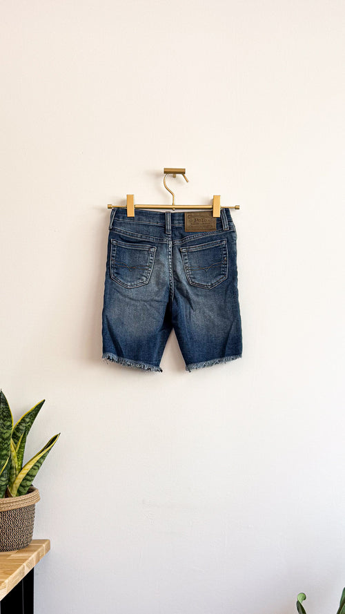 Bermuda en jean délavé effet used 7 ans - Polo Ralph Lauren