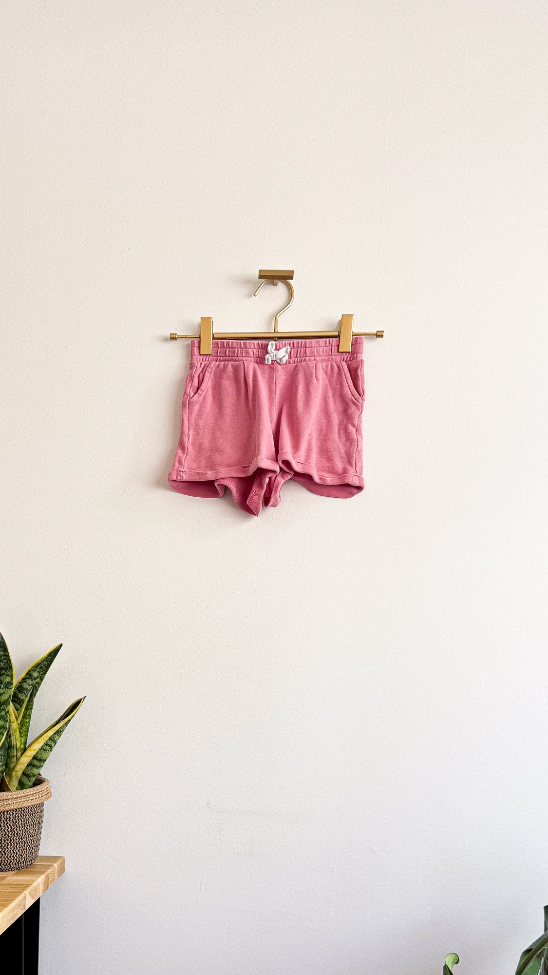 Short molleton La Halle fille 6 ans 116cm rose framboise