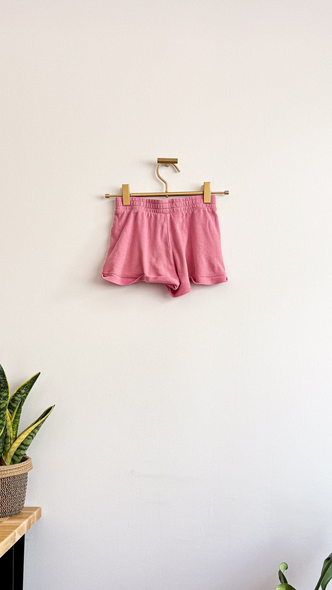 Short molleton La Halle fille 6 ans 116cm rose framboise