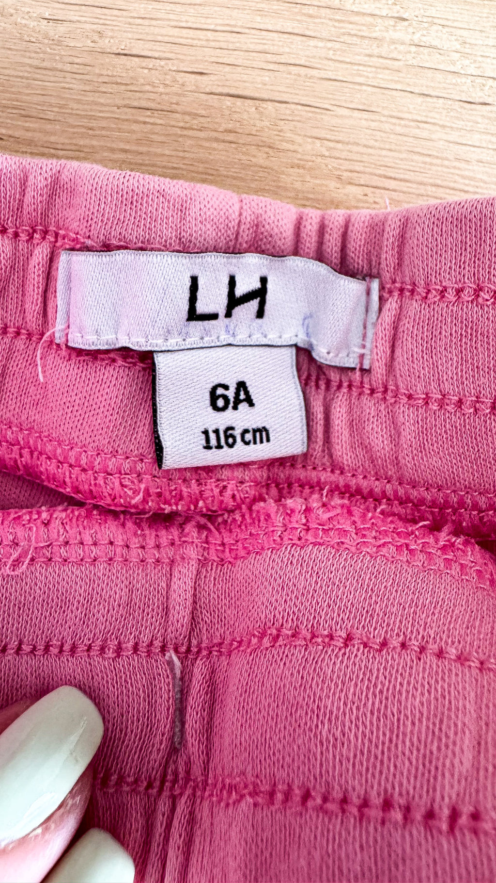 Short molleton La Halle fille 6 ans 116cm rose framboise