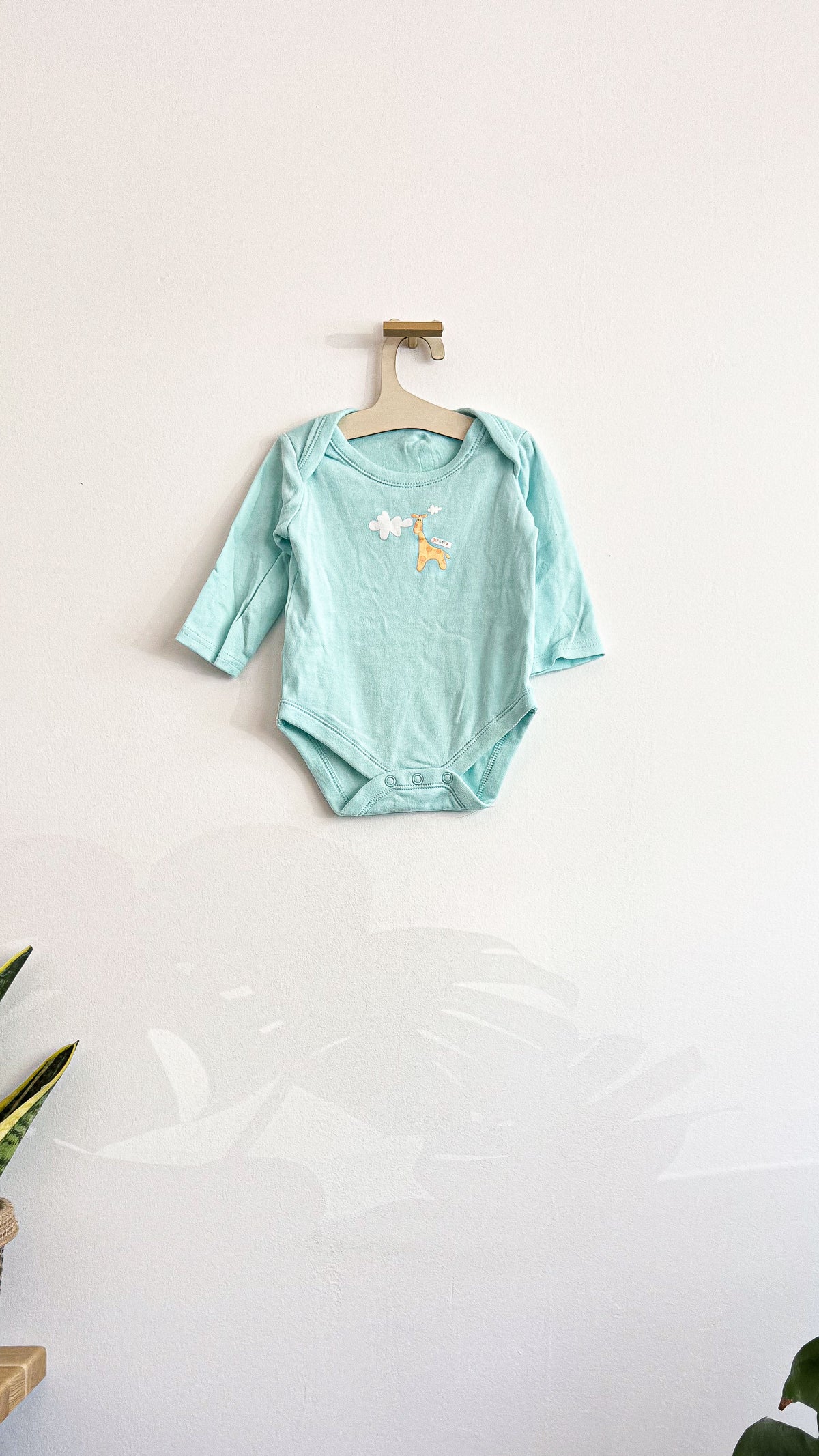 Lot 2 bodies ML menthe et imprimé animaux 3-6 mois - Babies"R"Us