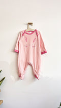 Pyjama dors-bien rose lapin 6 mois - Baby Club C&A