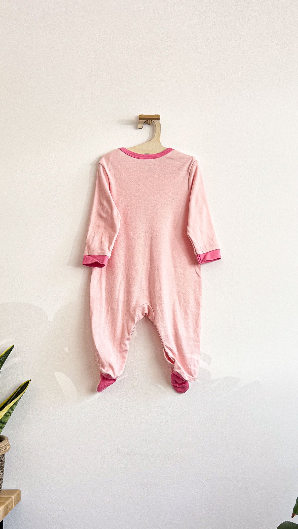 Pyjama dors-bien rose lapin 6 mois - Baby Club C&A