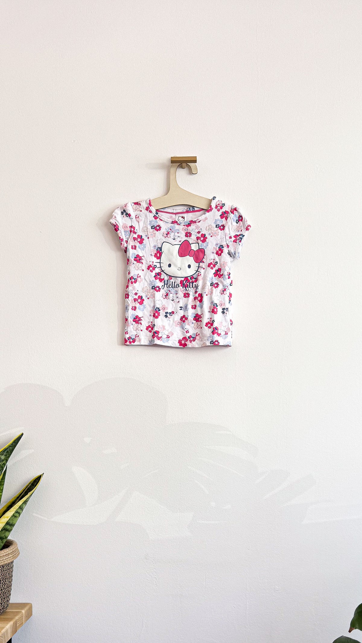 Ensemble Hello Kitty bébé fille 6 mois t-shirt legging C&A rose