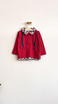 Polo ML rouge bretelles trompe-l'œil vichy 6 mois - Cocoon La Redoute