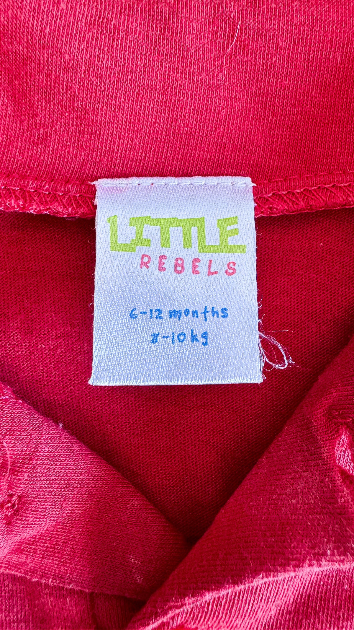 Polo rouge rayé "South Wind Skipper" 6/12 mois - Little Rebels