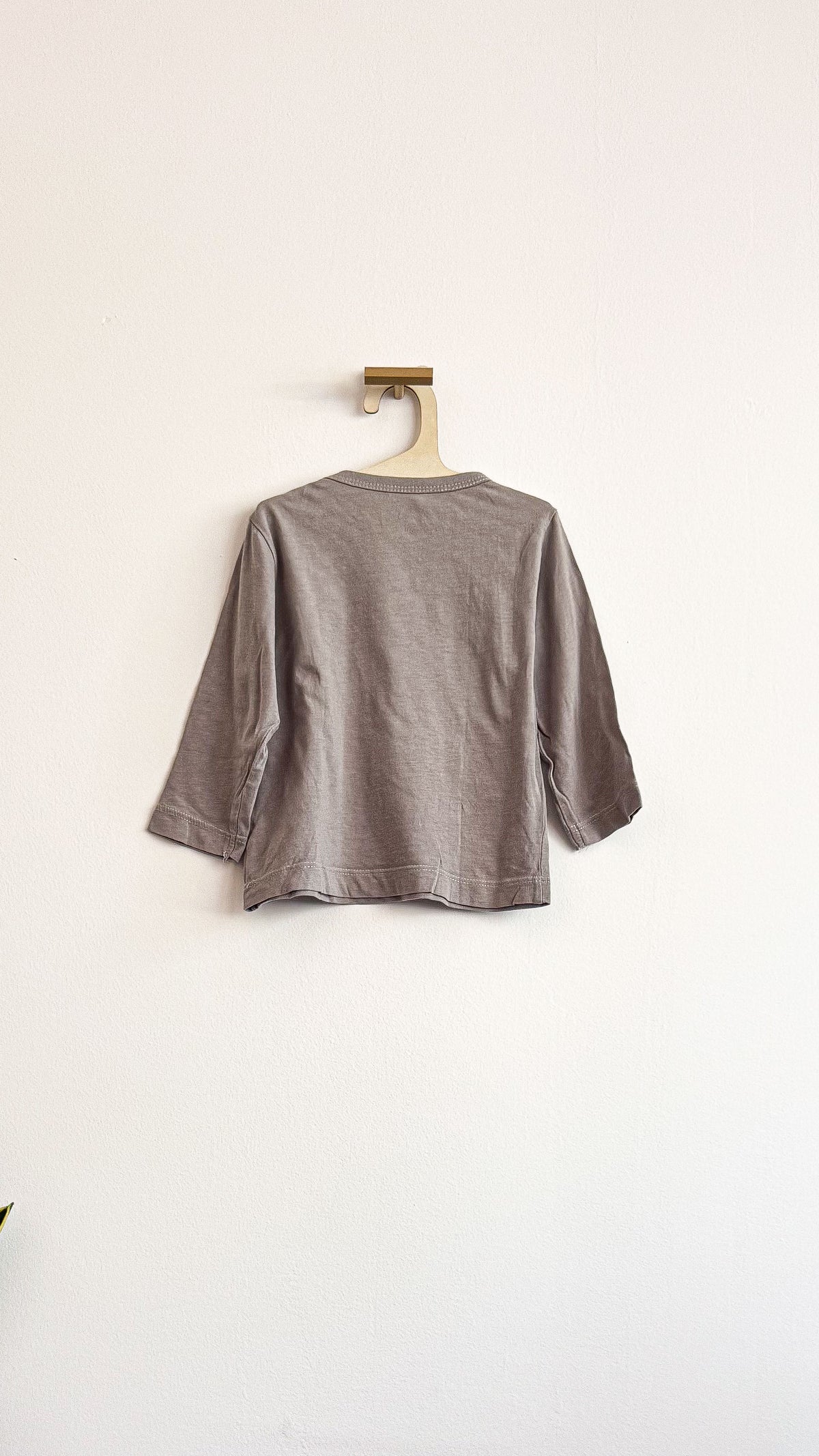 T-shirt ML gris imprimé voitures "Petits Bolides" 6/12 mois