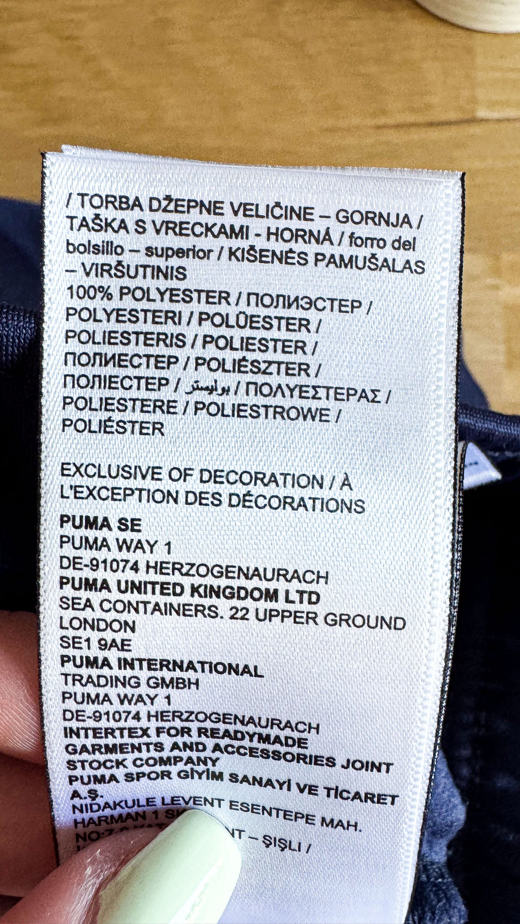 Veste survêtement zippée bleu marine 11-12 ans - Puma