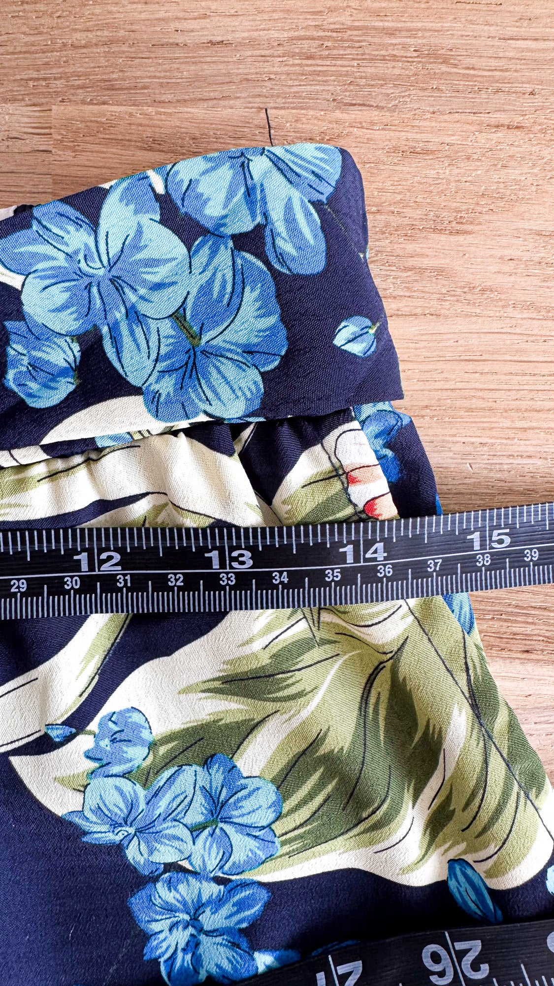 Pantalon fluide fleuri tropical S/M - Liu Li