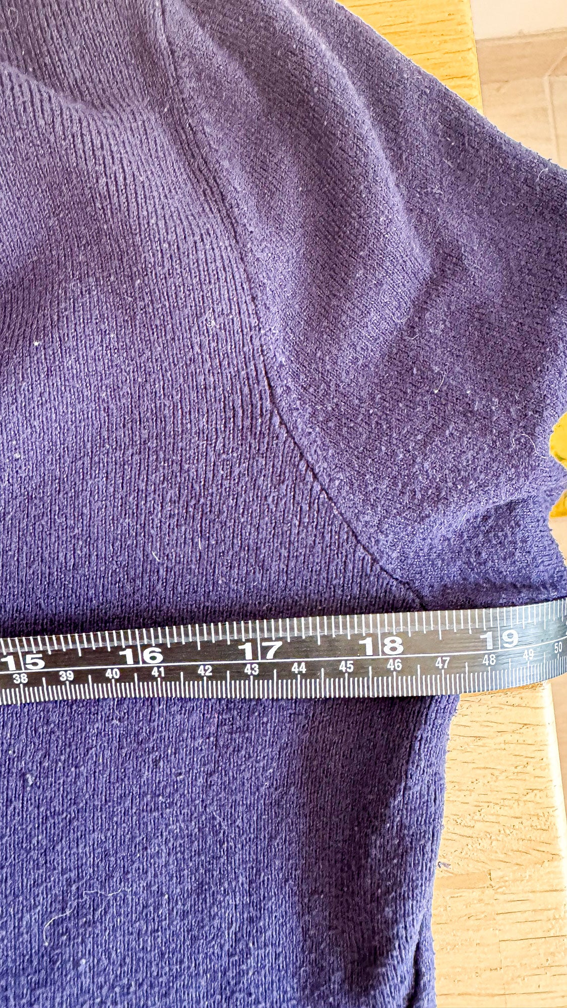 Pull Kaporal femme M bleu marine col V tunique long