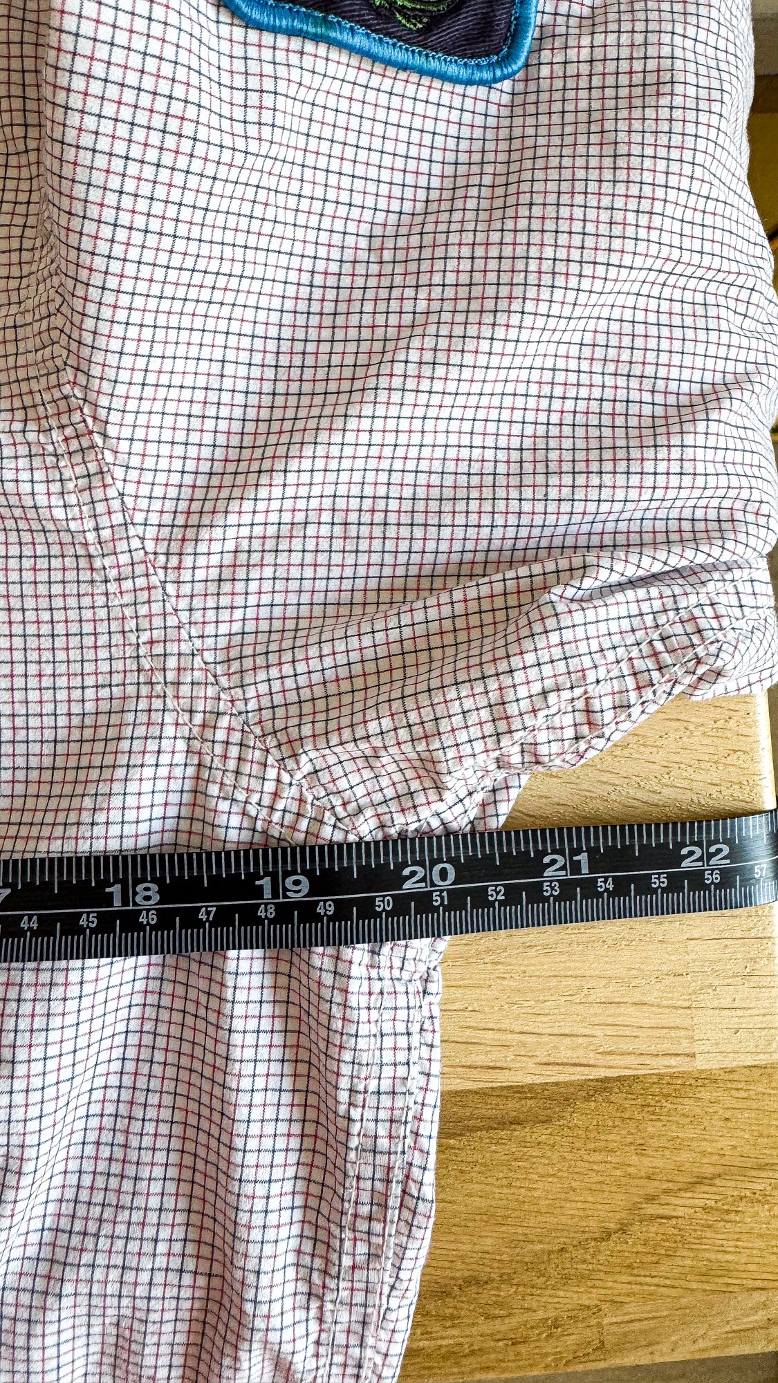 Chemise Scotch & Soda M carreaux patchs vintage brodés