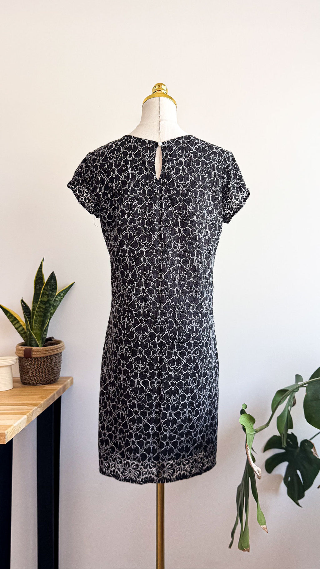 Robe dentelle florale festonnée 40 - Arkitect