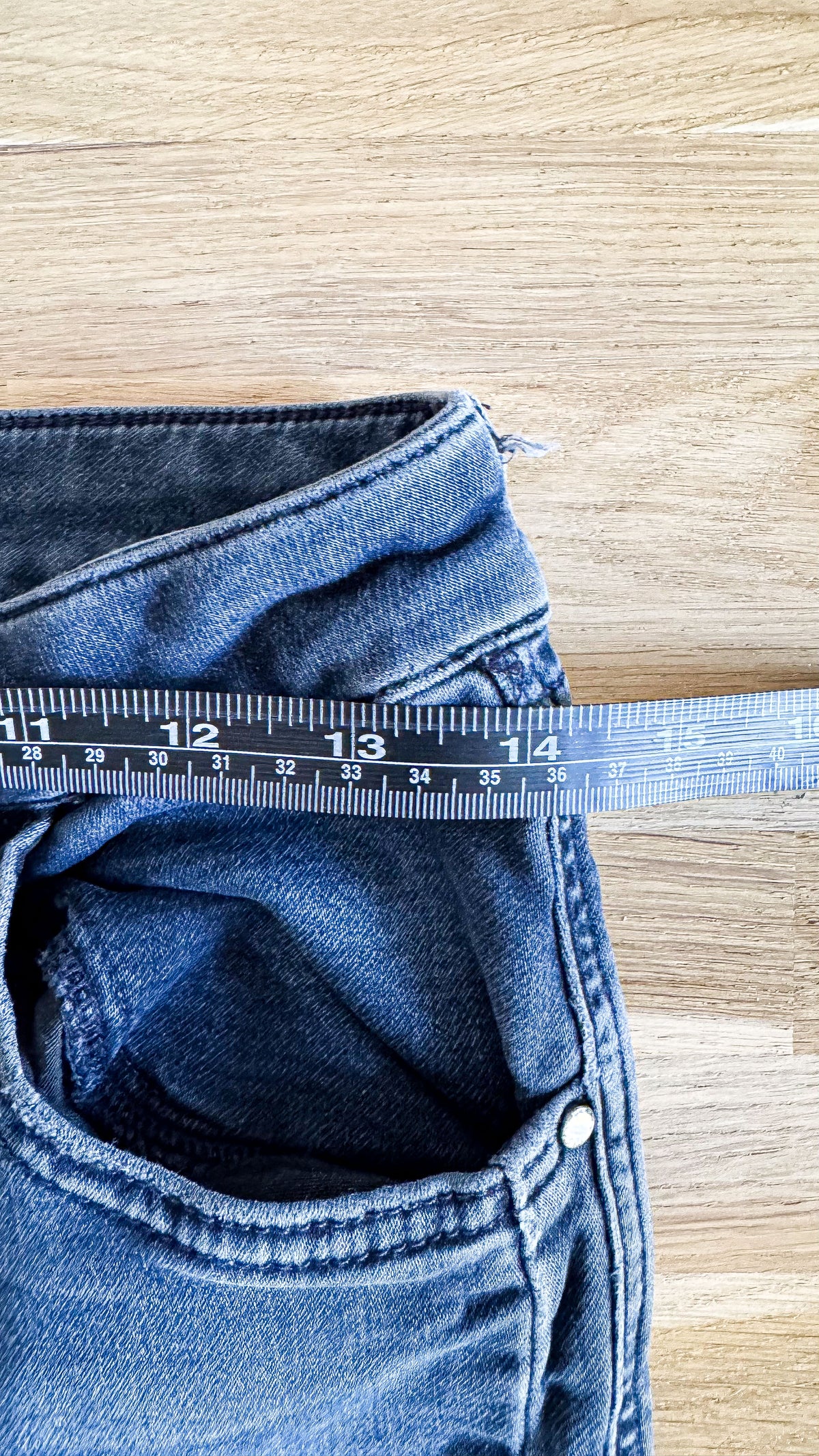 Jean slim bleu foncé zip cheville 38 - Zara