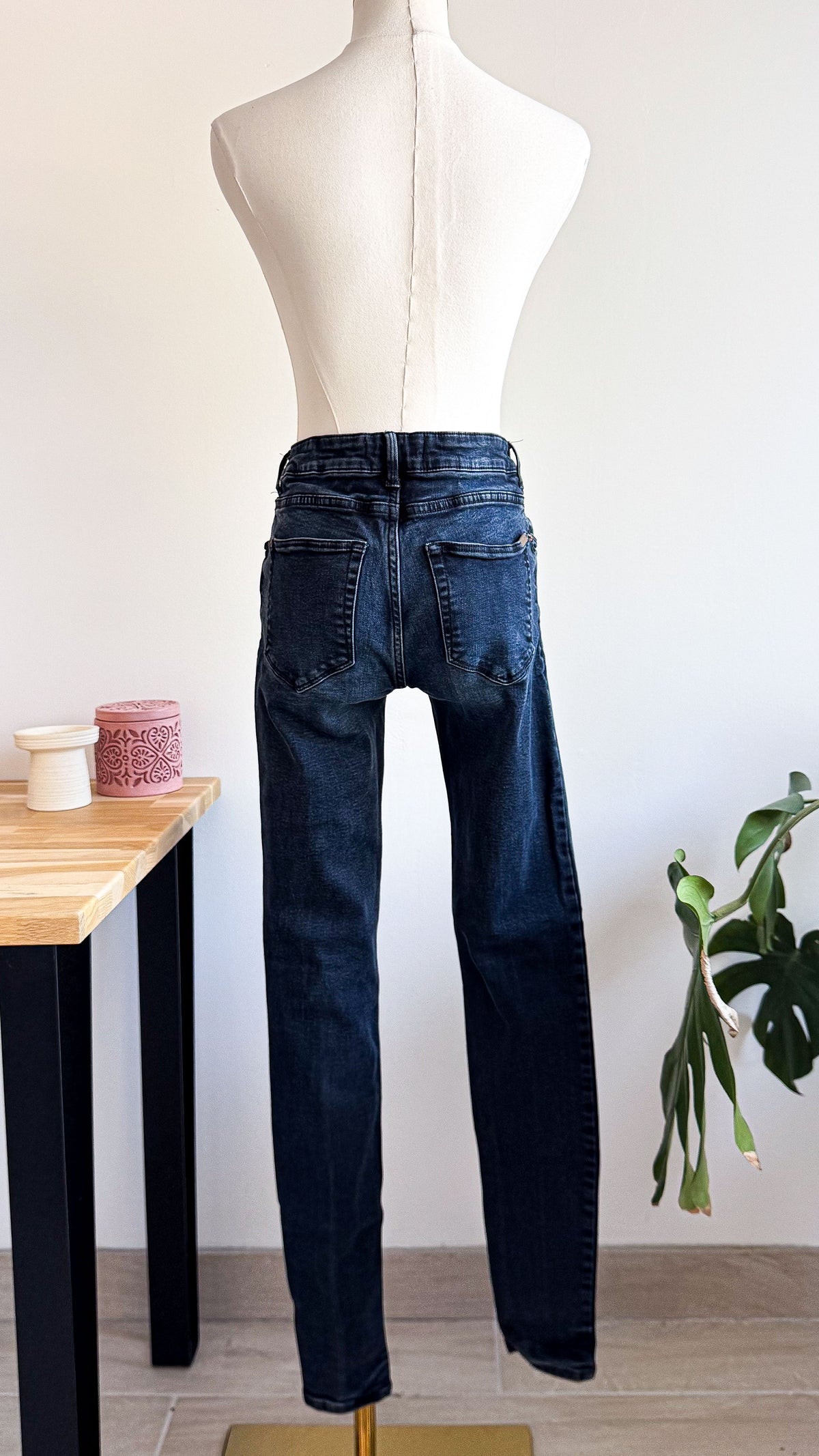 Jean skinny bleu foncé Olivia 38 - Mango