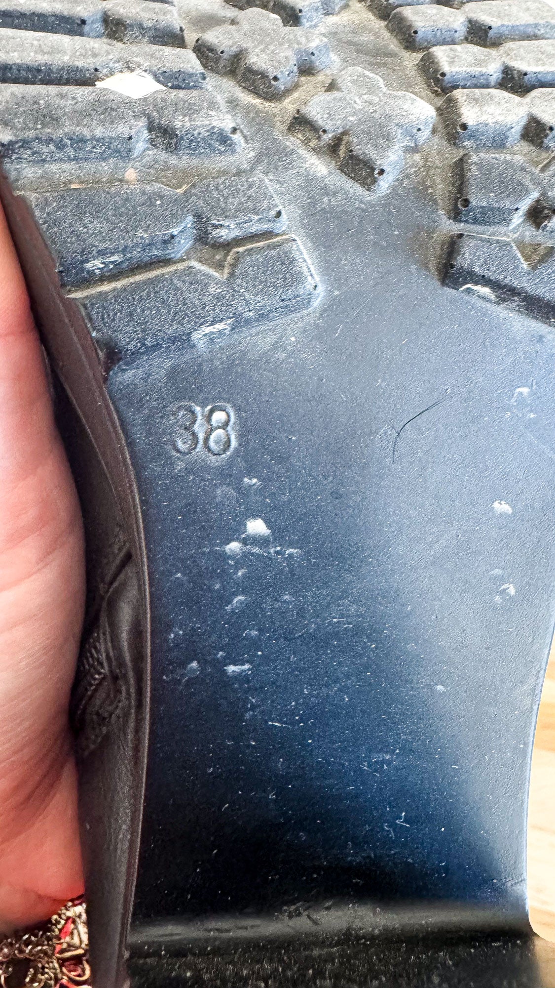 Bottines plateforme boucle noires 38 - Super Mode