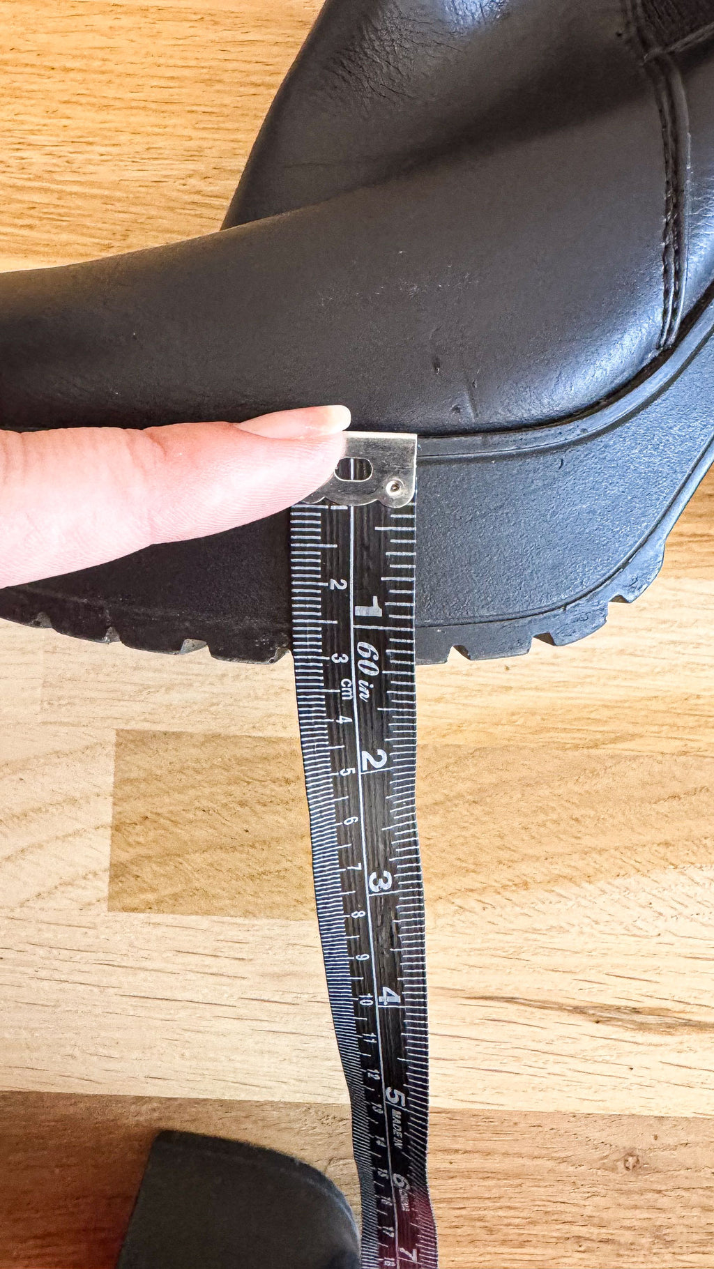 Bottines plateforme boucle noires 38 - Super Mode