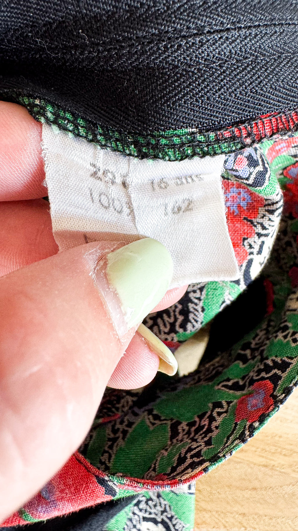Robe longue fleurie vintage bohème XS/34