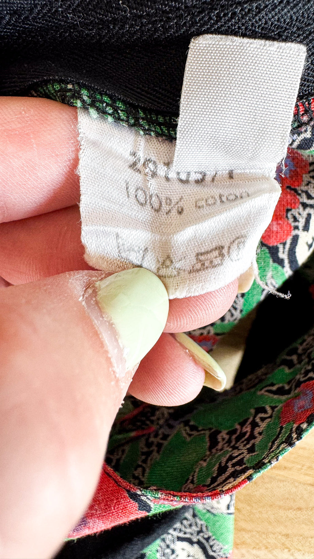 Robe longue fleurie vintage bohème XS/34