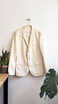 Veste costume Hugo Boss taille 52 écru ivoire coton 100% slim